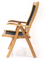 Peter Chair, Black Rope/Acacie