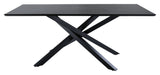 Piazza Dining table, 190x90, Black