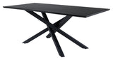 Piazza Dining table, 190x90, Black