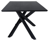 Piazza Dining table, 190x90, Black