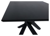 Piazza Dining table, 190x90, Black