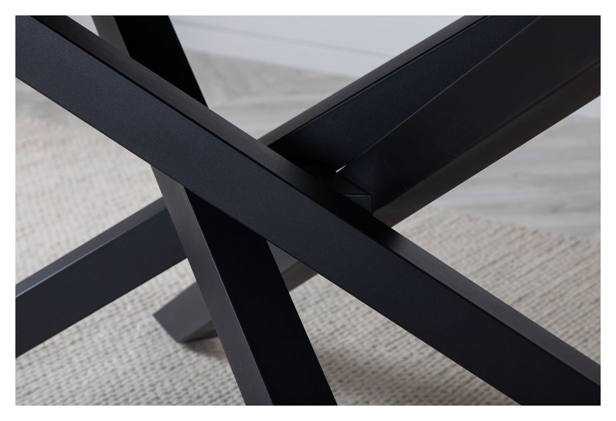 Piazza Dining table, 190x90, Black