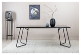 Pippi Dining Table, 190x90, Black