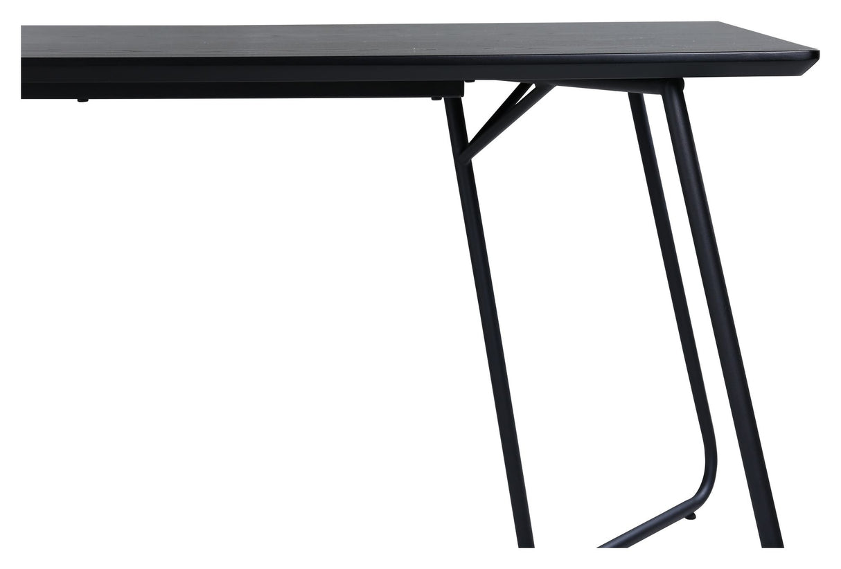 Pippi Dining Table, 190x90, Black