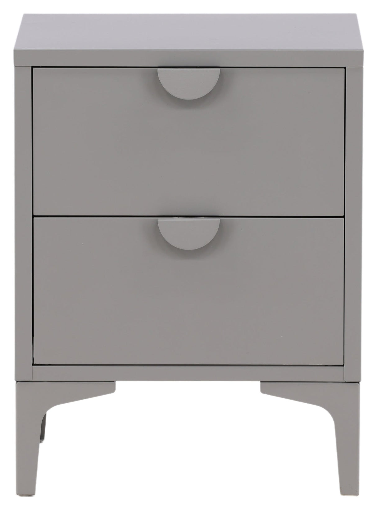 Piring Bedside Table - Light Gray