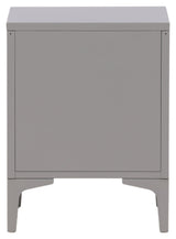 Piring Bedside Table - Light Gray