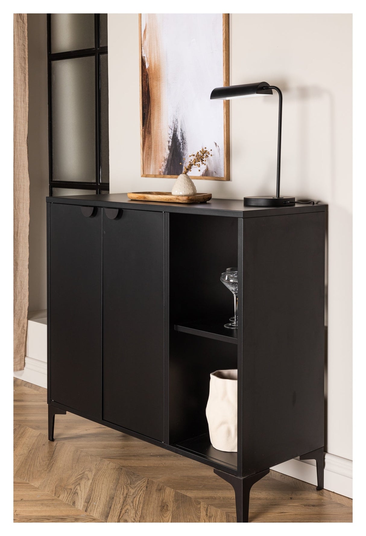 Piring Sideboard - Black