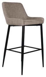 Plaza Barstool, Beige/Black