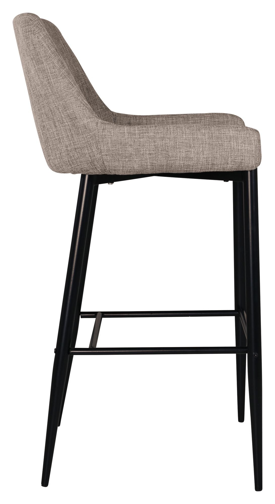 Plaza Barstool, Beige/Black