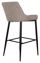 Plaza Barstool, Beige/Black