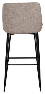 Plaza Barstool, Beige/Black