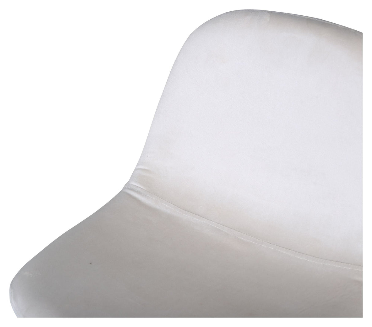 Polar Bar Chair, Beige Velvet/Black