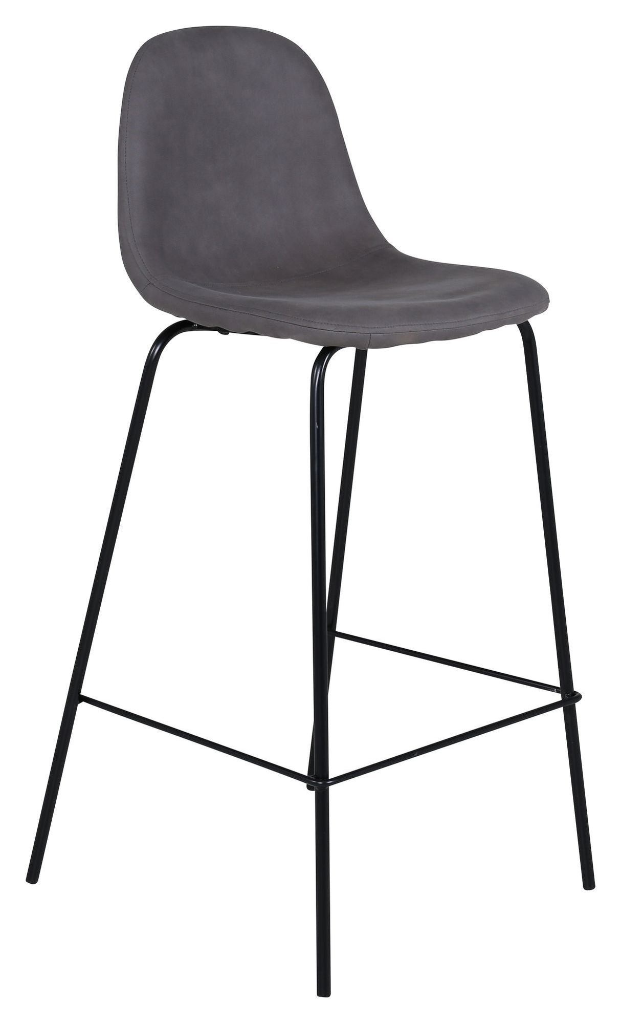 Polar Bar Chair, Gray/Black