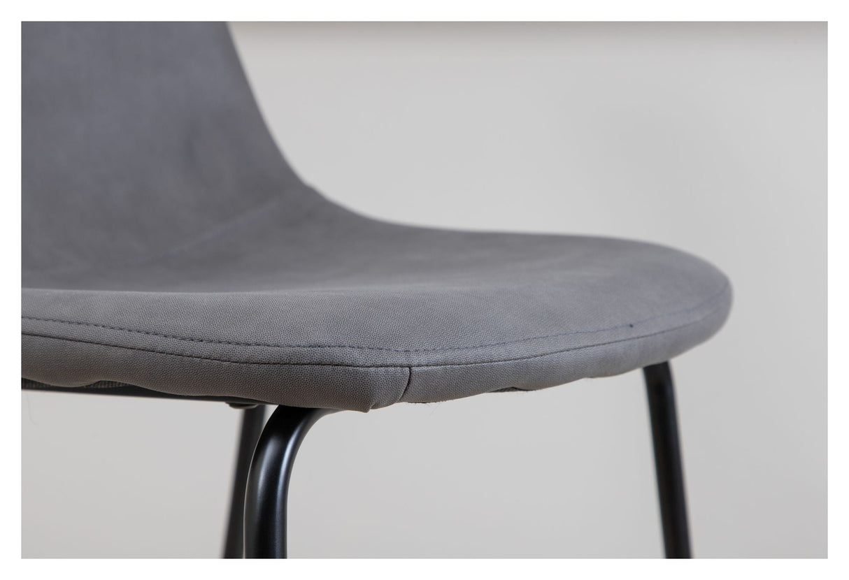 Polar Bar Chair, Gray/Black