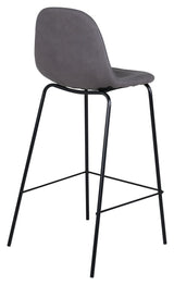 Polar Bar Chair, Gray/Black