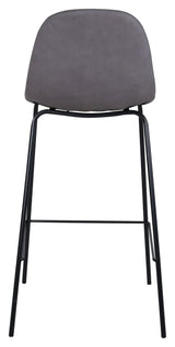 Polar Bar Chair, Gray/Black