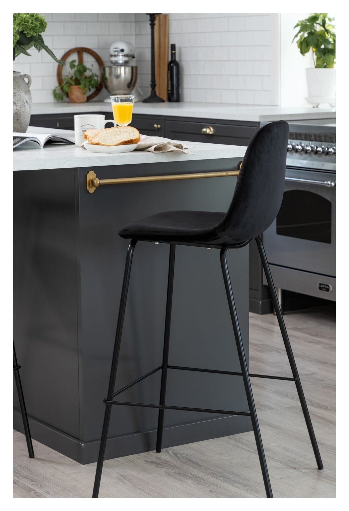 Polar Bar Chair - Black