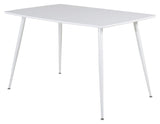 Polar Dining Table, White, 120x80