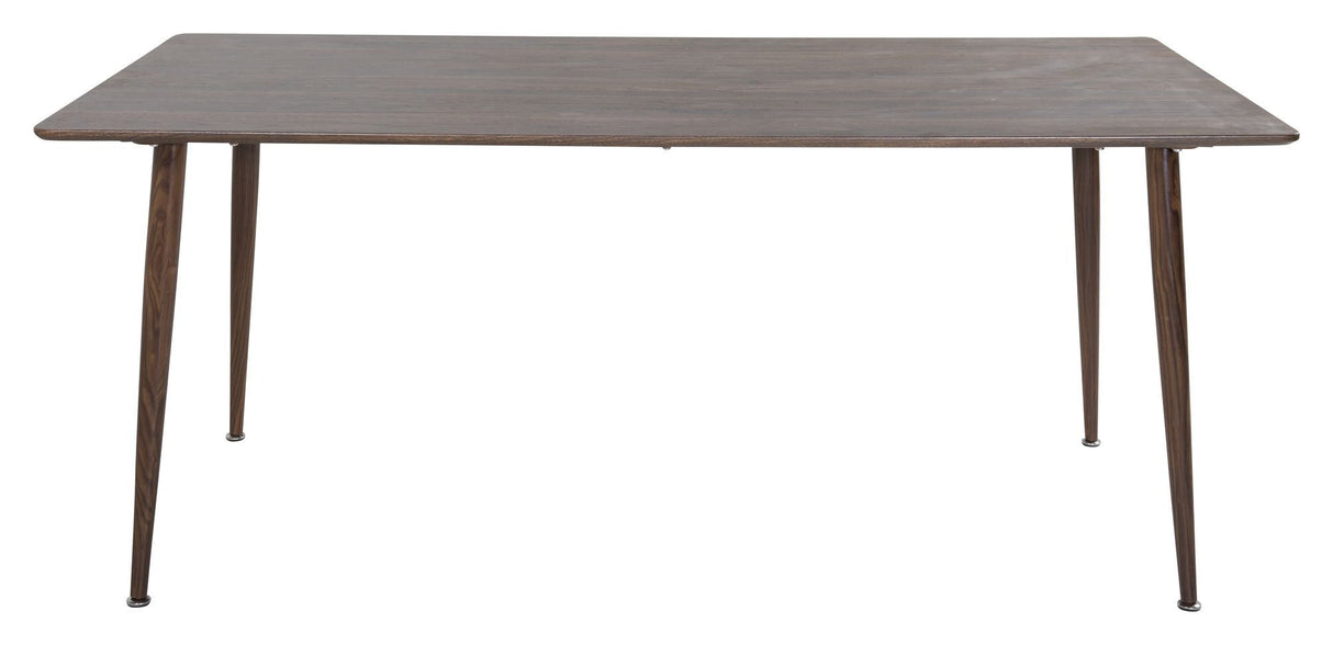 Polar Dining table, Walnut look, 180x90