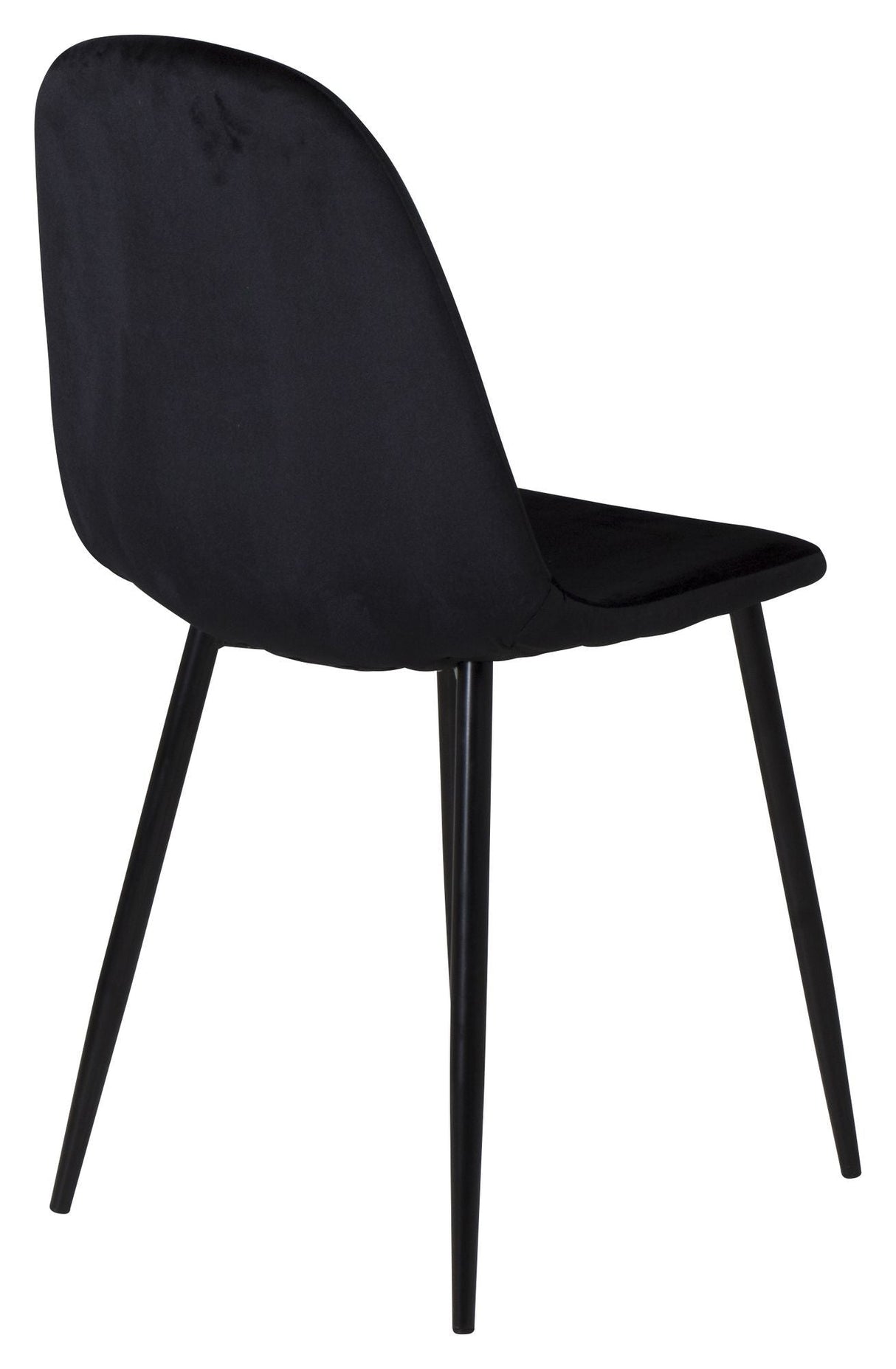 Polar Dining Chair, Black Velvet