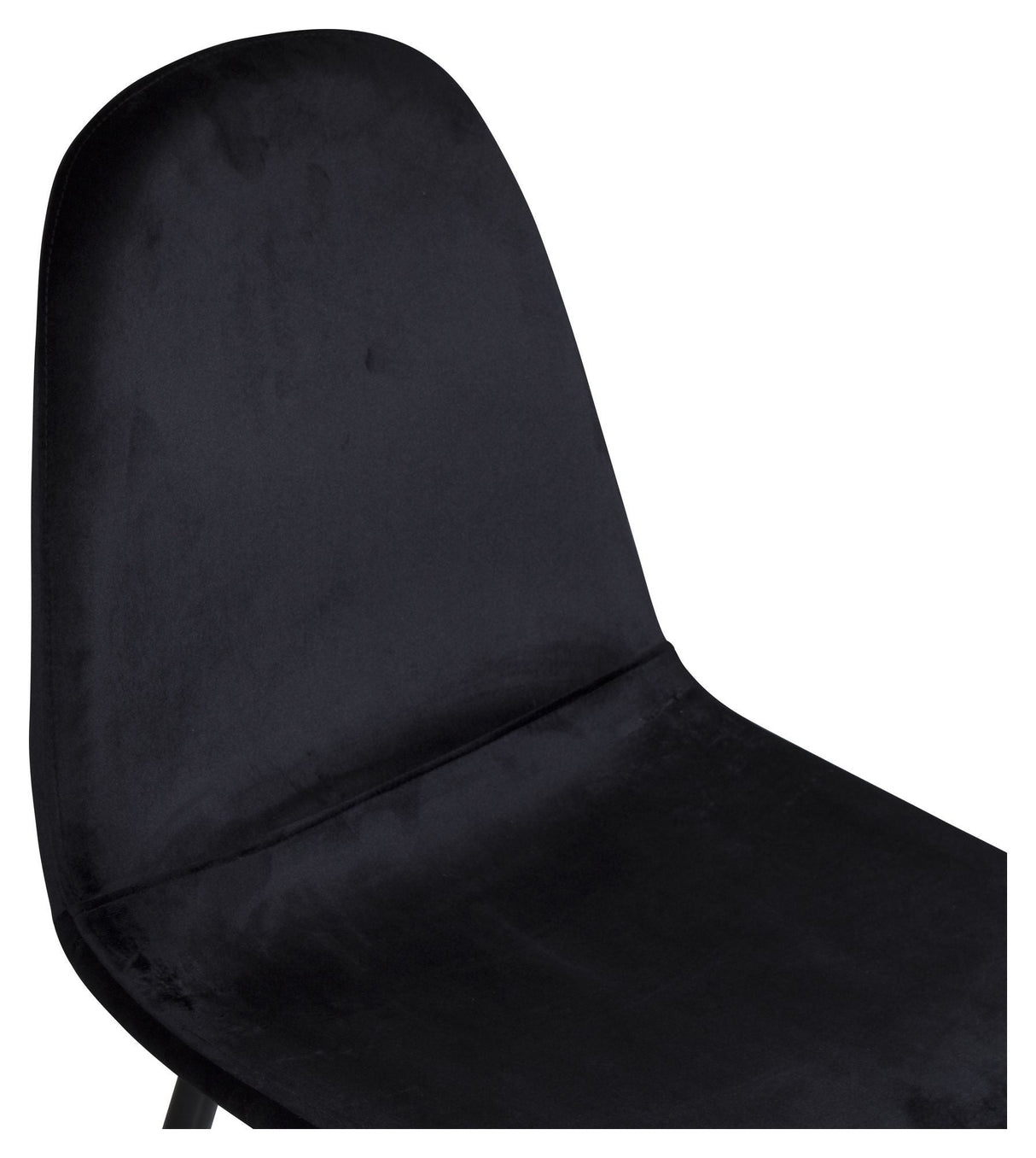 Polar Dining Chair, Black Velvet