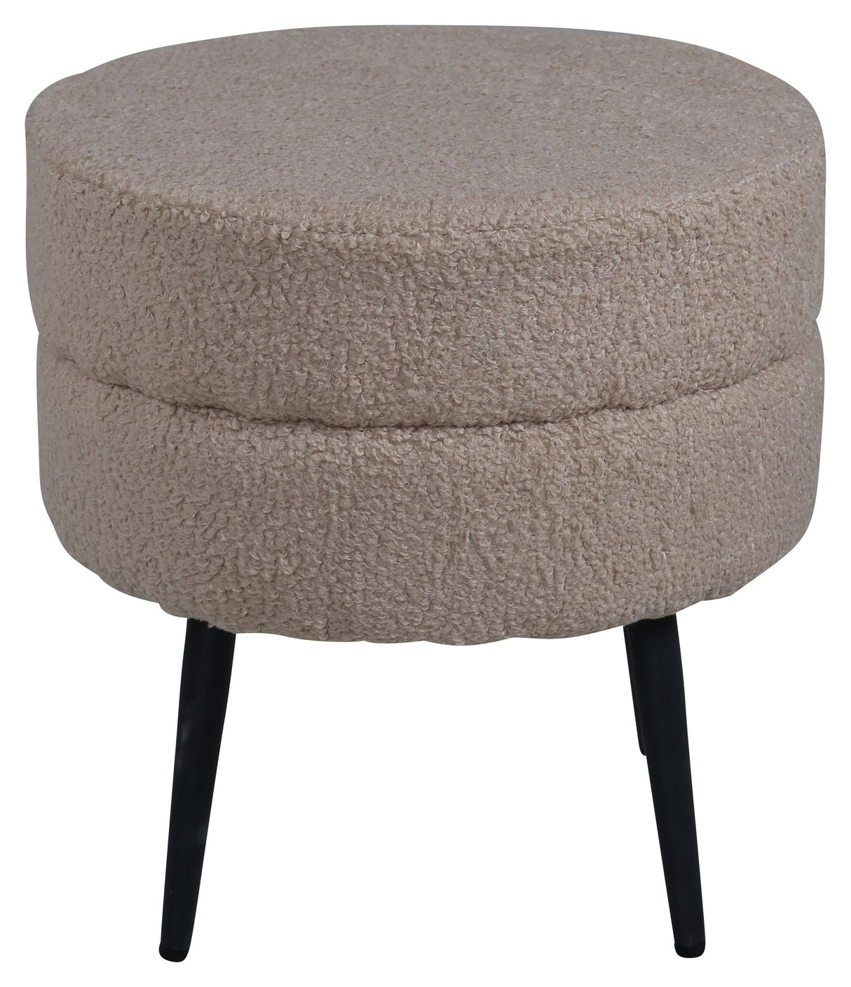 Pot Puf, Beige Teddy