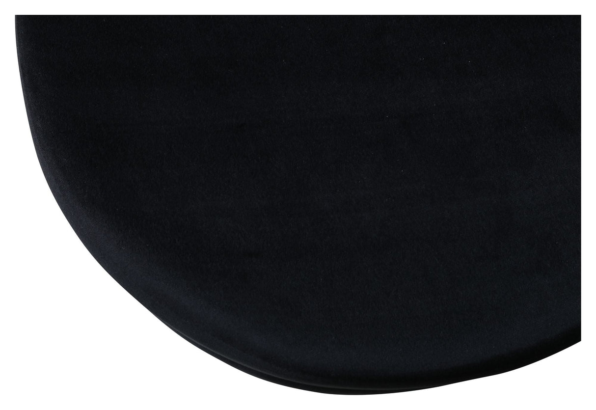 Pot Pouf, Black Velvet