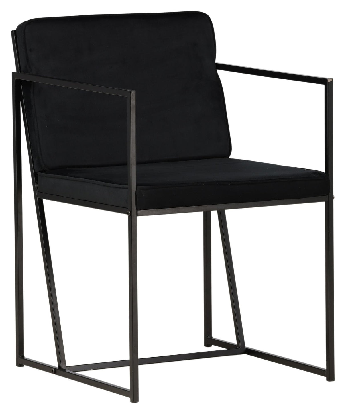 Richmond Dining Chair - Black velvet