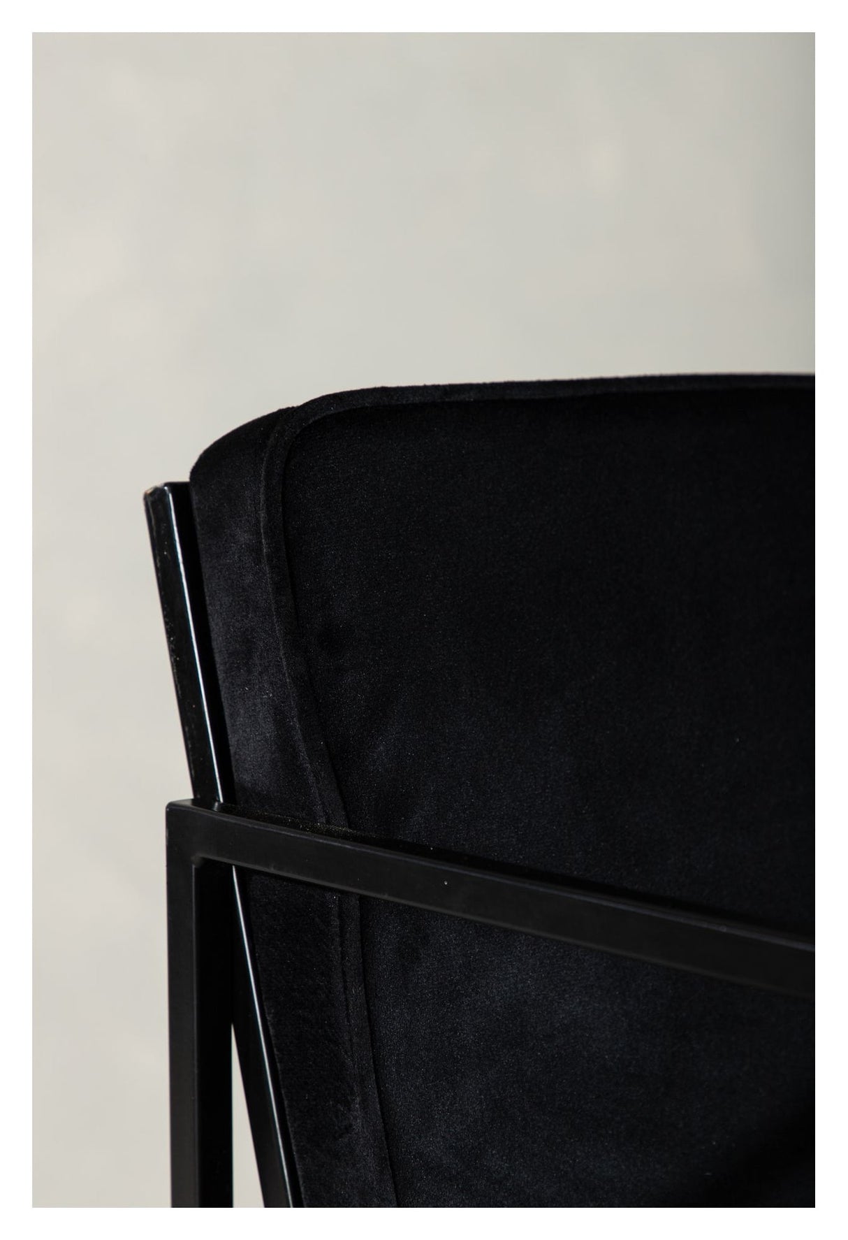 Richmond Dining Chair - Black velvet