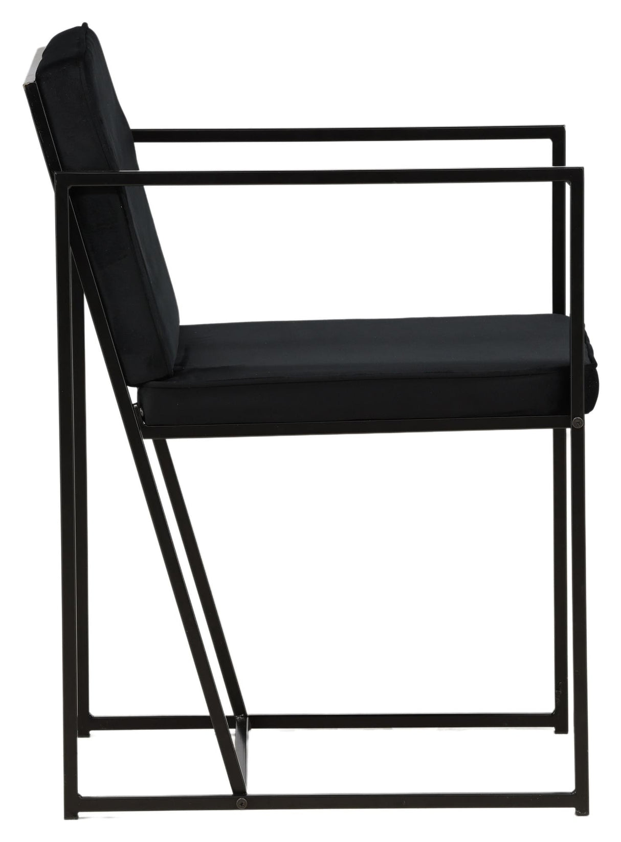 Richmond Dining Chair - Black velvet