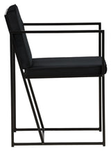 Richmond Dining Chair - Black velvet