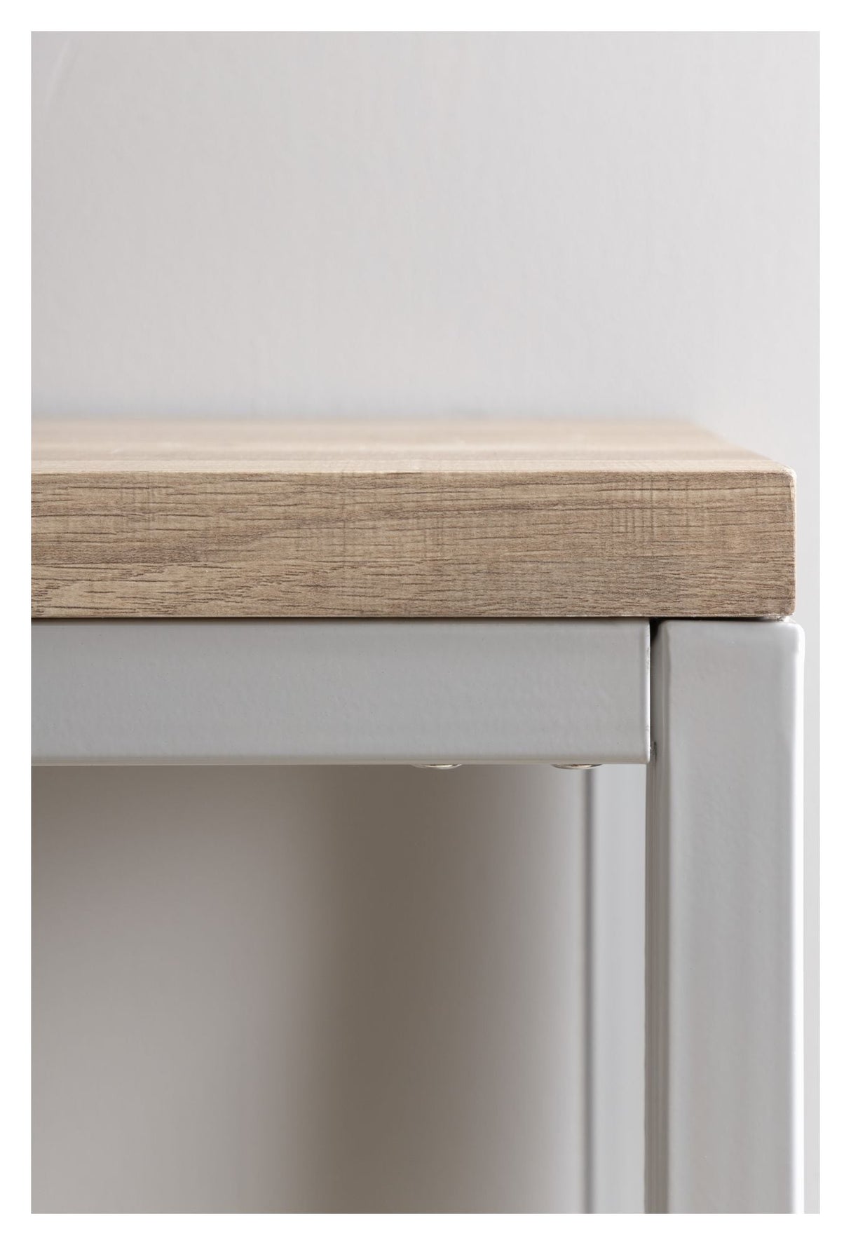 Rise Console Table, Gray/Ash Paper Laminate