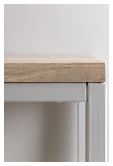 Rise Console Table, Gray/Ash Paper Laminate