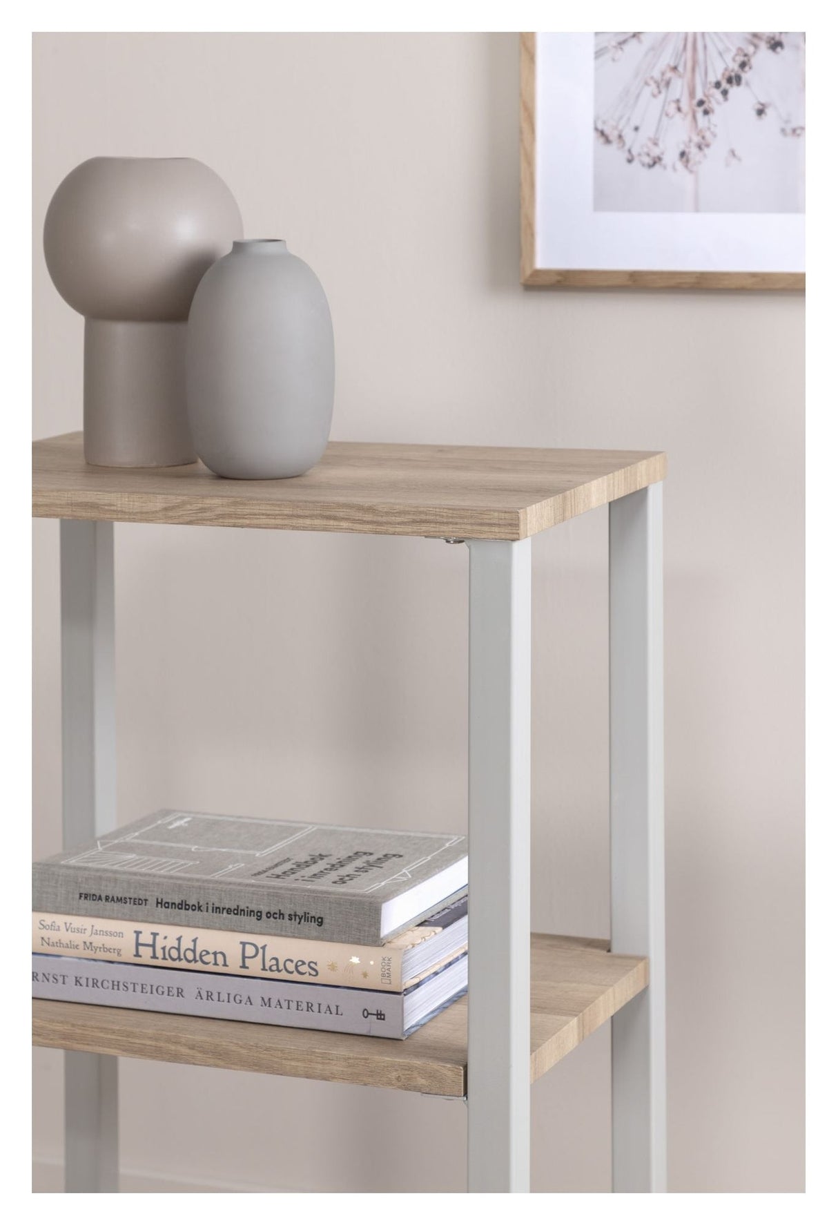 Rise Bedside Table - Gray