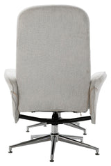 Rolf Recliner, Gray Fabric