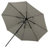 Sabal Parasol w. LED light - Gray