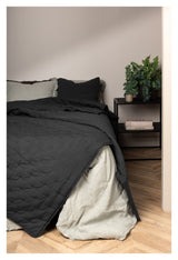 Sally Bedspread 180x260 - Anthracite