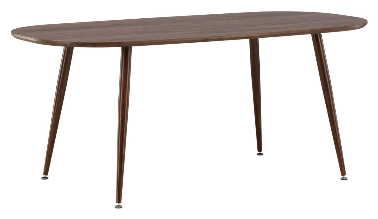 Sanford Dining table, MDF, Dark brown, 180x90