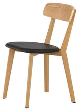 Sanjos Dining chair - Black leatherette