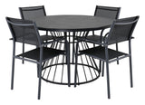 Santorini Garden Chair - Black