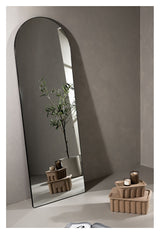 Sarasota Mirror, Matte Black, 66x193