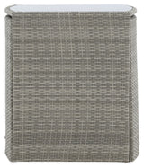 Savanna Café Set - Gray Wicker