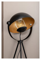 Search Table Lamp, Black/Brass