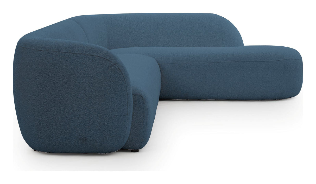 Rothschild 2.5-seater Sofa open right - Blue