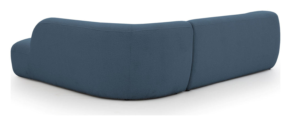 Rothschild 2.5-seater Sofa open right - Blue