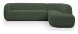 Rothschild 2.5-seater Sofa open right - Green