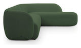 Rothschild 2.5-seater Sofa open right - Green