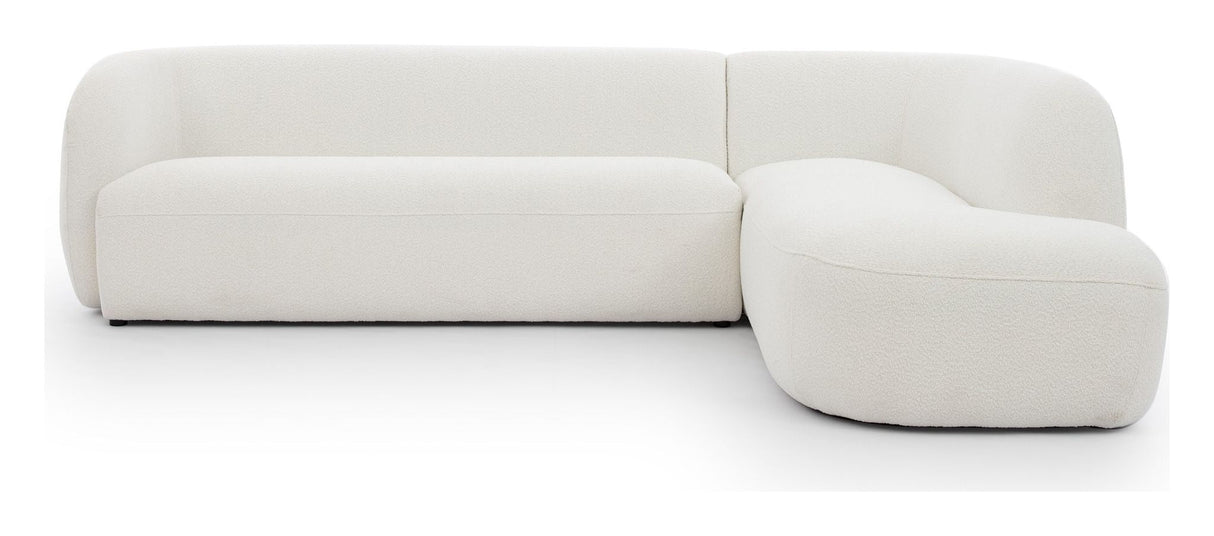 Rothschild 2.5-seater Sofa open right - Offwhite