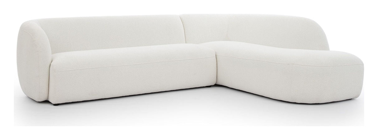 Rothschild 2.5-seater Sofa open right - Offwhite