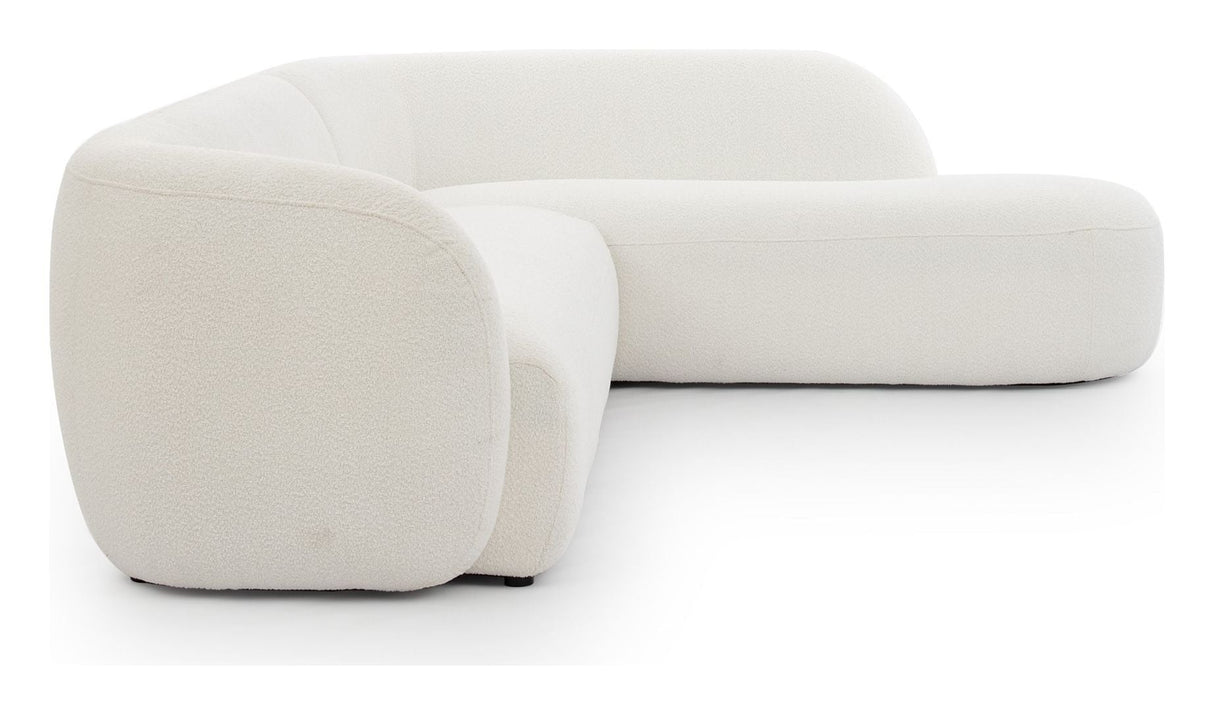 Rothschild 2.5-seater Sofa open right - Offwhite